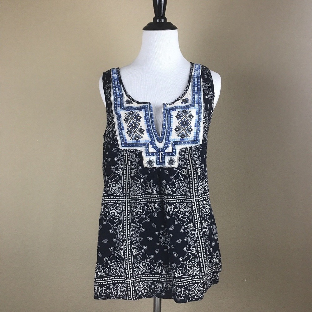 Solitaire Women's Size L Multi-Color Tank Top